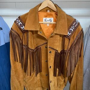 Scully Western Leather Fringe Jacket